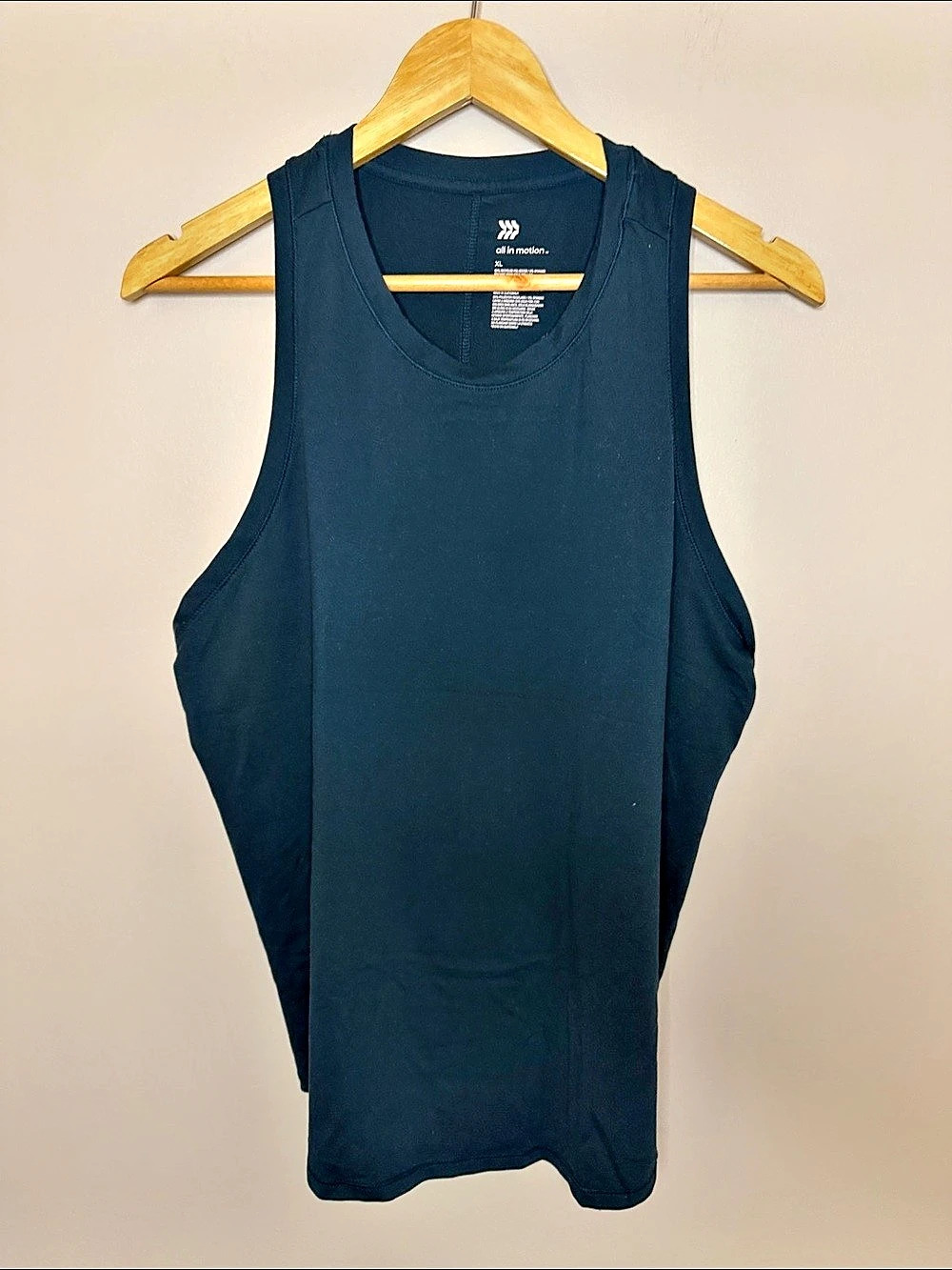 all in motion Women's Athletic Tank Top in Blue Size XL Like New